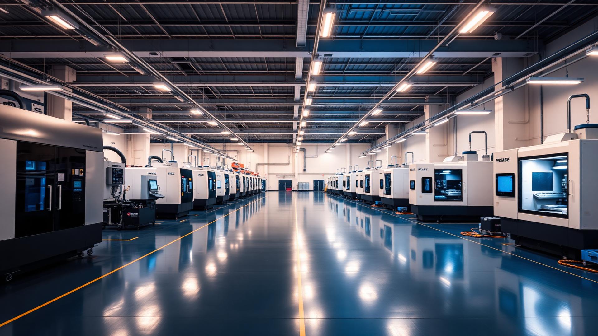NOVA Precision 精密制造 CNC 加工车间